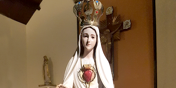 The IVE Province of the Immaculate Conception, in honor of the centenary of the Apparition of Our Lady of the Rosary to the little Fatima Shepherds, are having a State of Our Lady pilgrim through the different religious communities within the province 